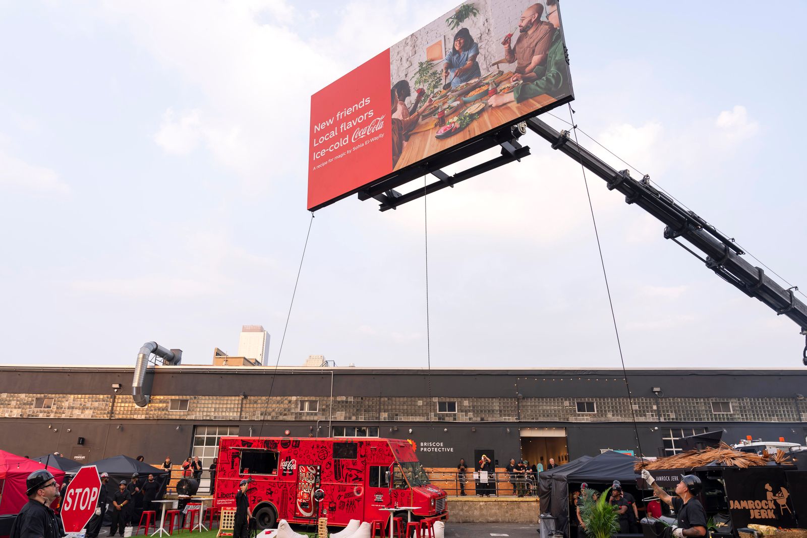 Coca-Cola's Billboard to Table event