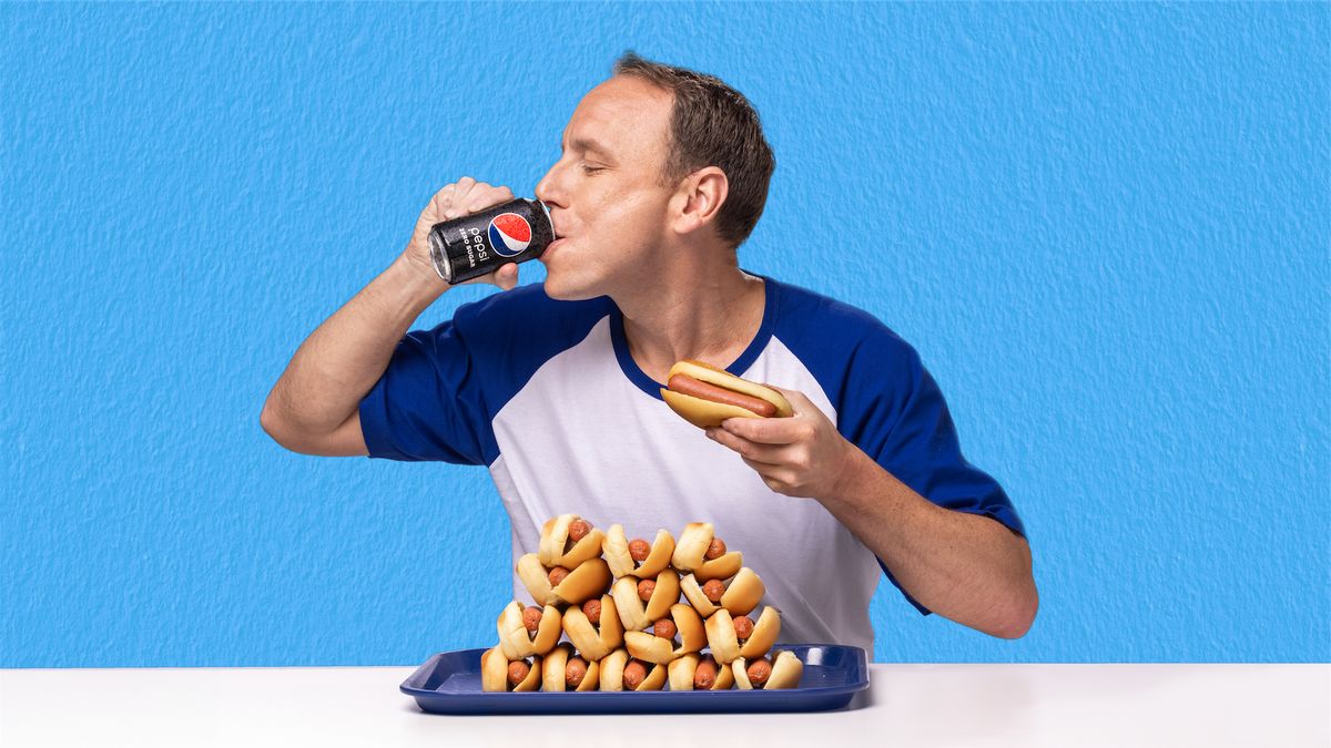 Pepsi partners with Joey Chestnut and the C.I.A. for Better With Pepsi