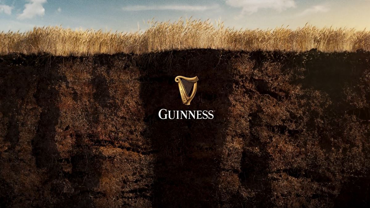 Diageo's regenerative agriculture program for Guinness production.