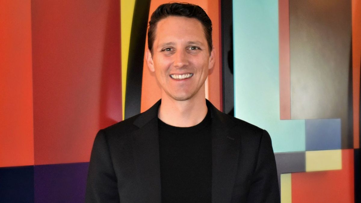 A photograph of Nathan Louer, chief brand officer at Jamba.