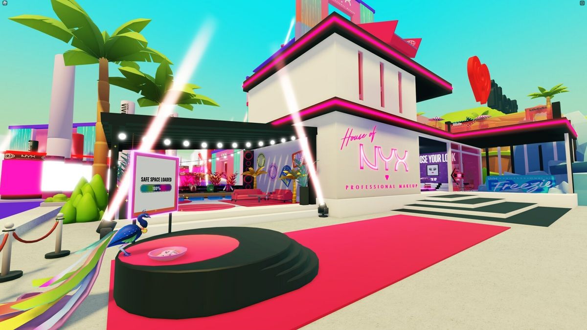 An image of NYX's Roblox house.